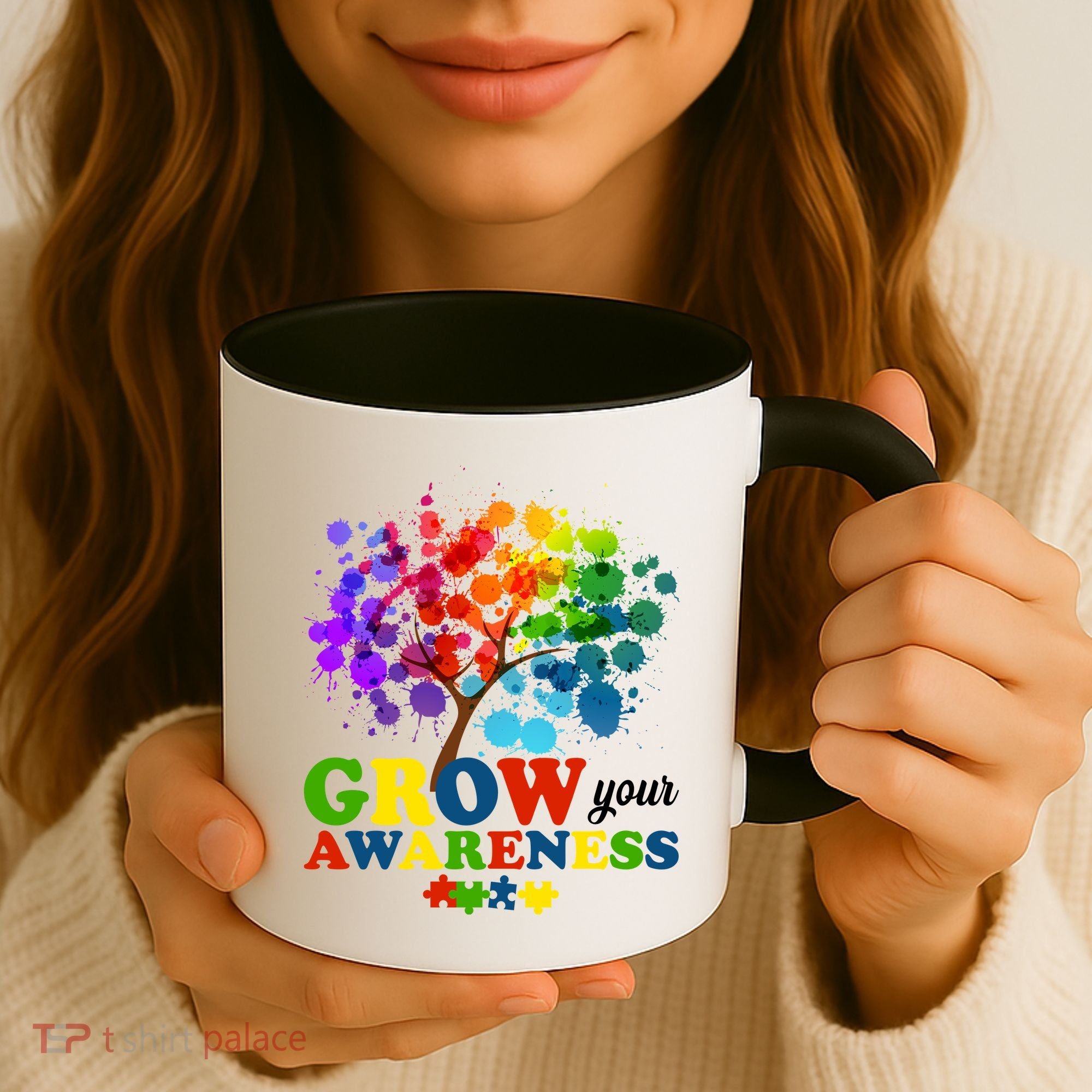 Grow Your Awareness Autism Tree Coffee Mug