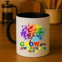 Grow Your Awareness Autism Tree Coffee Mug thumb 4