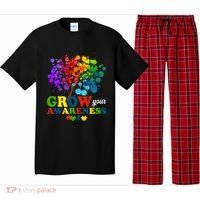 Grow Your Awareness Autism Tree Pajama Set thumb 0