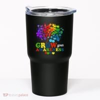 Grow Your Awareness Autism Tree Tumbler thumb 0