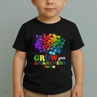 Grow Your Awareness Autism Tree Toddler T-Shirt thumb 2