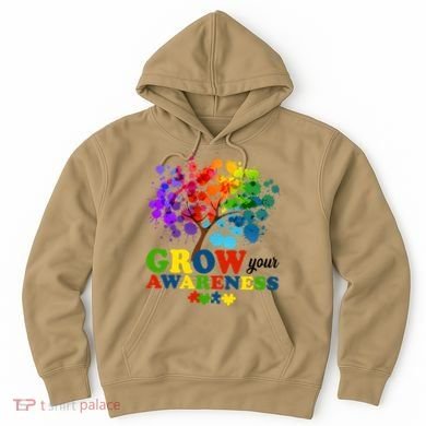 Grow Your Awareness Autism Tree Hoodie