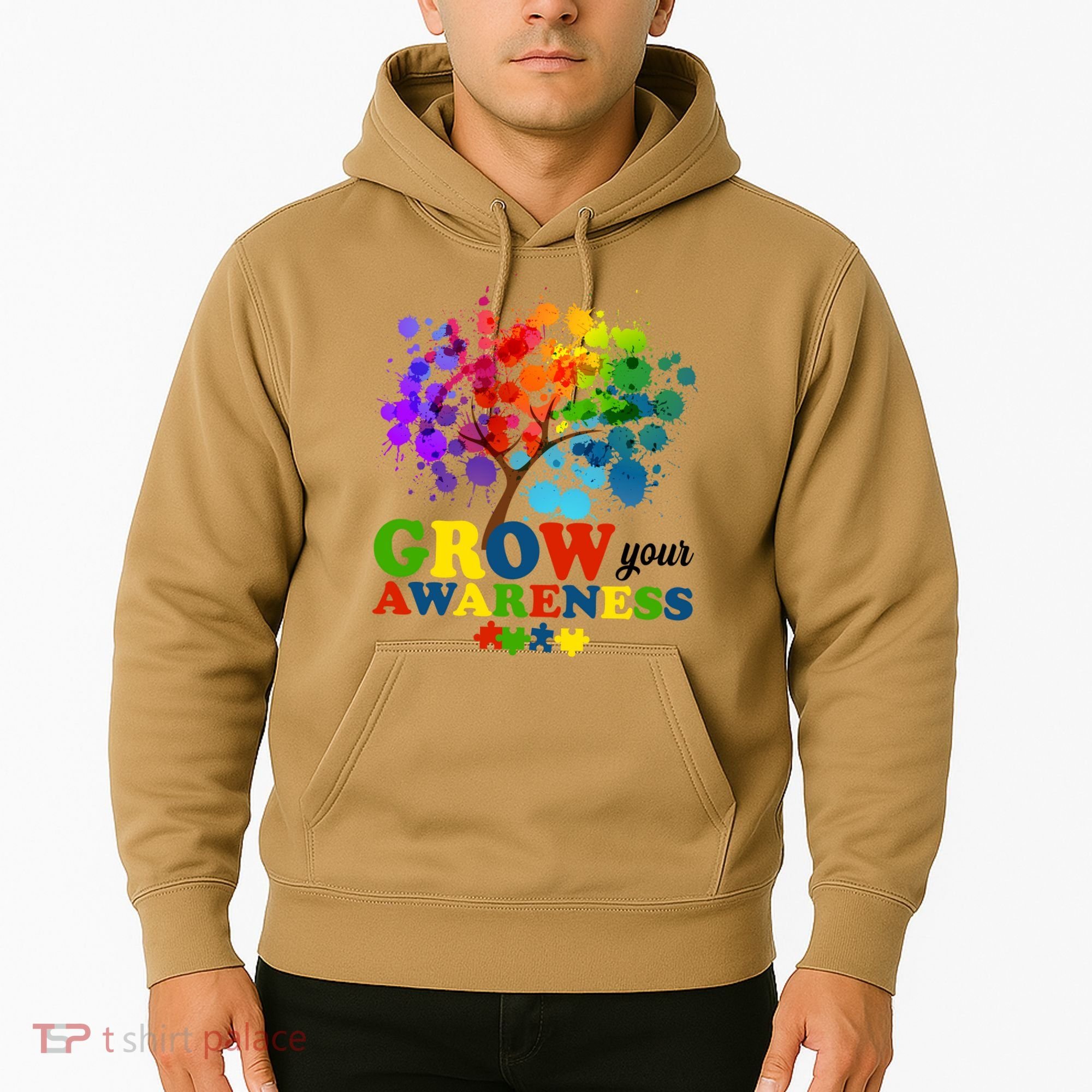 Grow Your Awareness Autism Tree Hoodie