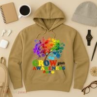 Grow Your Awareness Autism Tree Hoodie thumb 3