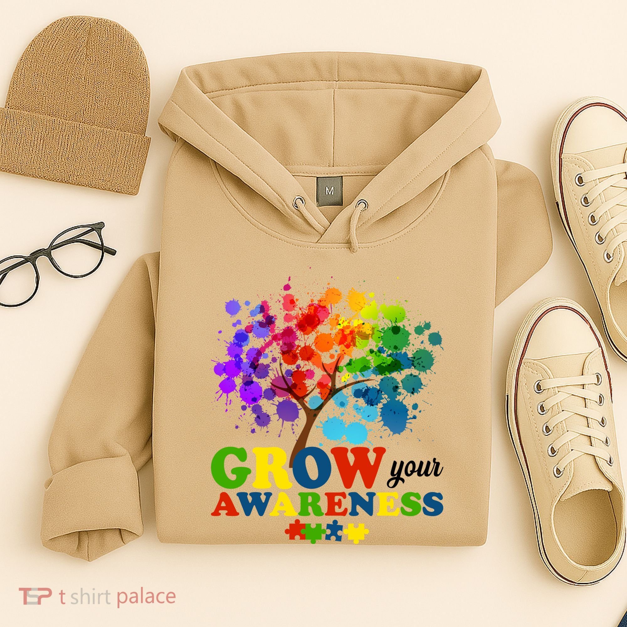 Grow Your Awareness Autism Tree Hoodie