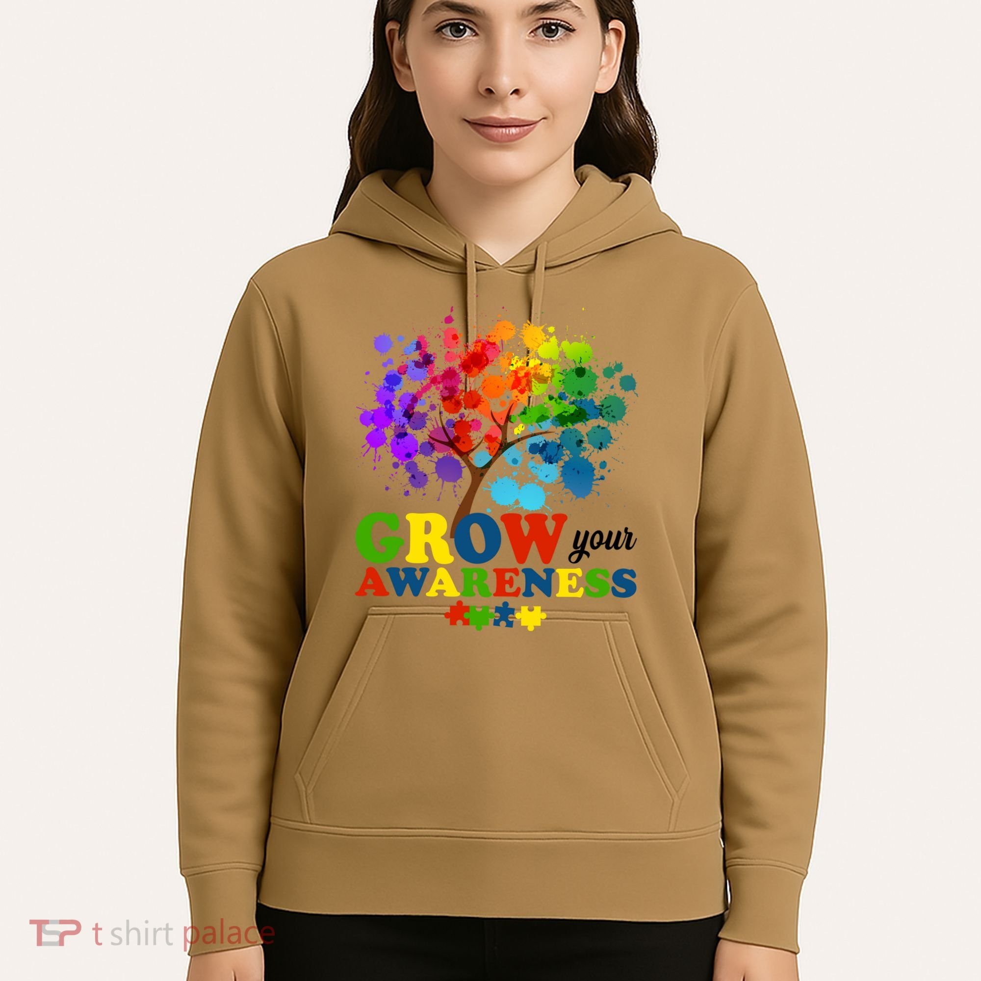 Grow Your Awareness Autism Tree Hoodie