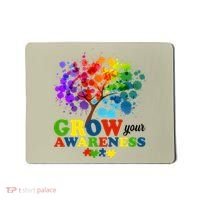 Grow Your Awareness Autism Tree Mousepad thumb 0
