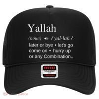 Globalbuzz Yallah Arabic Lebanese Word Definition Funny Hat thumb 0