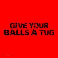 Give Your Balls A Tug Funny Hockey Trash Talk Gag Gift Santa Hat thumb 1