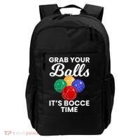 Grab Your Balls It's Bocce Time, Bocce Backpack thumb 0