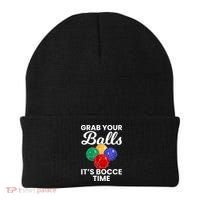 Grab Your Balls It's Bocce Time, Bocce Beanie thumb 0