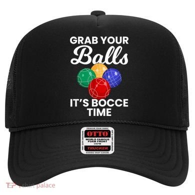 Grab Your Balls It's Bocce Time, Bocce Hat