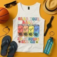 Grab Your Balls Its Canning Season Canning Hippie Tank Top thumb 4