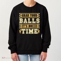 Grab Your Balls ItS Bocce Time Loves Petanque Bocce Ball Gift Women's Sweatshirt thumb 0