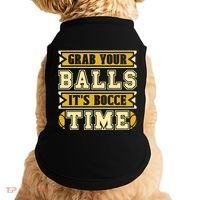 Grab Your Balls ItS Bocce Time Loves Petanque Bocce Ball Gift Doggie Tank thumb 0