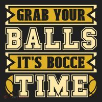 Grab Your Balls ItS Bocce Time Loves Petanque Bocce Ball Gift Beanie thumb 2