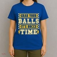 Grab Your Balls ItS Bocce Time Loves Petanque Bocce Ball Gift T-Shirt thumb 4