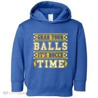 Grab Your Balls ItS Bocce Time Loves Petanque Bocce Ball Gift Toddler Hoodie thumb 0