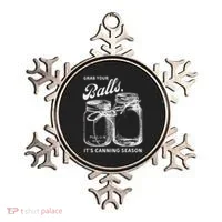 Grab Your Balls Its Canning Season Canning Ornament thumb 0