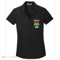 Grab Your Balls ItS Bocce Time Bocce Bocce Ball Gift Women's Dry Zone Grid Polo thumb 0