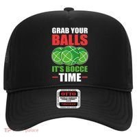 Grab Your Balls ItS Bocce Time Bocce Bocce Ball Gift Hat thumb 0