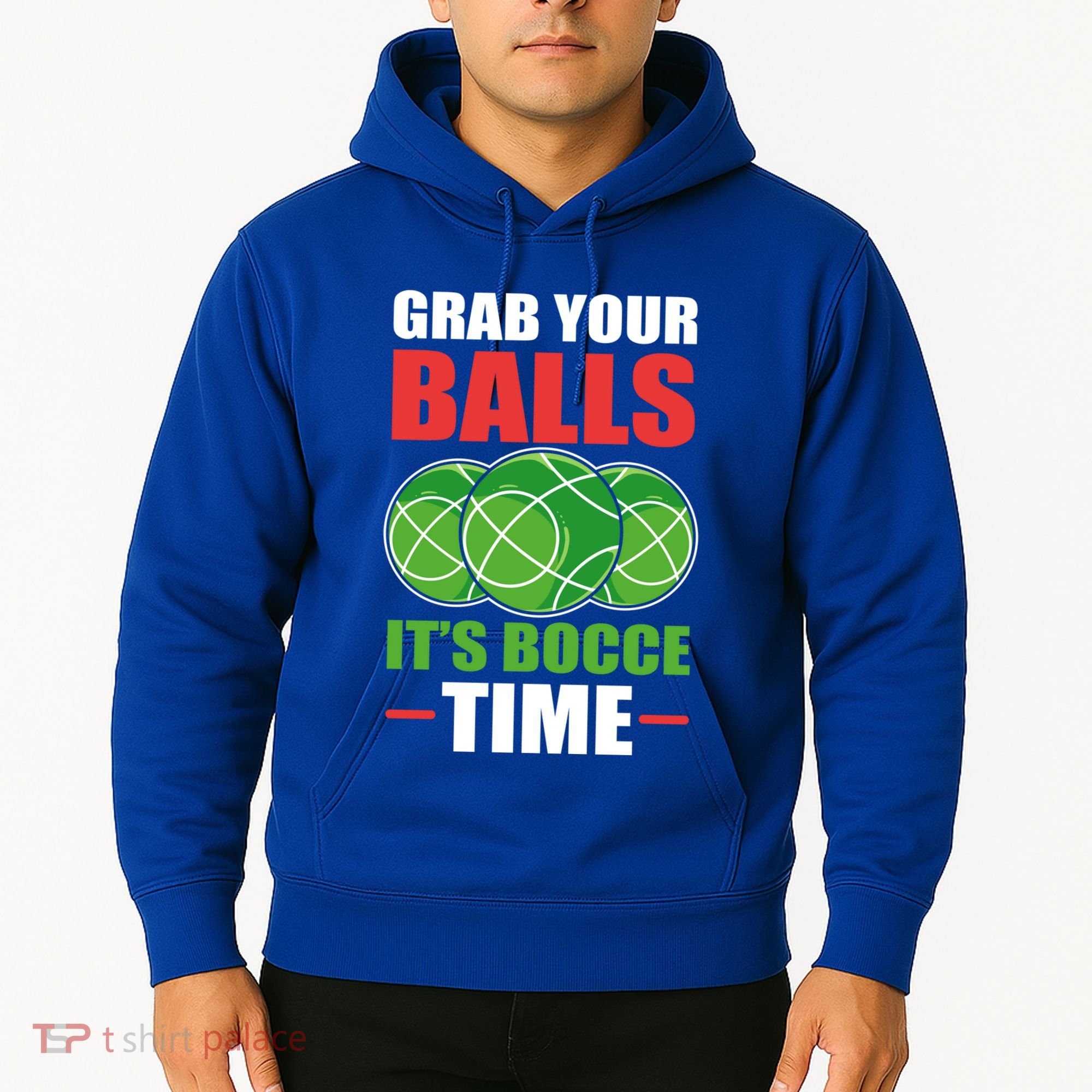 Grab Your Balls ItS Bocce Time Bocce Bocce Ball Gift Hoodie