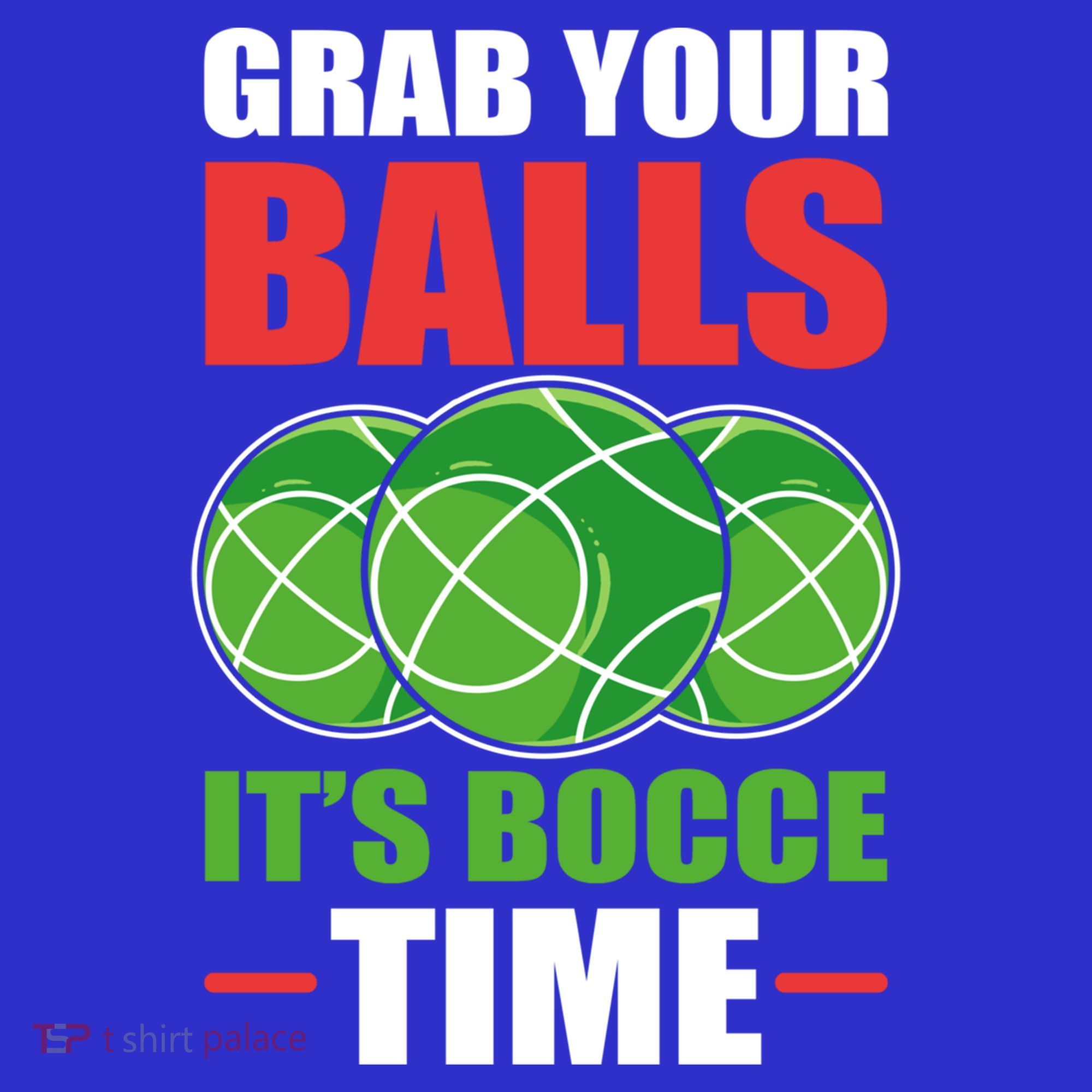Grab Your Balls ItS Bocce Time Bocce Bocce Ball Gift Visor