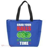 Grab Your Balls ItS Bocce Time Bocce Bocce Ball Gift Tote Bag thumb 0