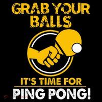 Grab Your Balls Its Time For Ping Pong Toddler Hoodie thumb 2