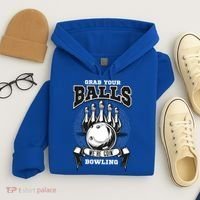 Grab Your Balls WeRe Going Bowling! Gift Hoodie thumb 4