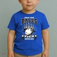Grab Your Balls WeRe Going Bowling! Gift Toddler T-Shirt thumb 2