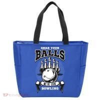 Grab Your Balls WeRe Going Bowling! Gift Tote Bag thumb 0