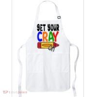 Get Your Cray On Funny Gift Apron thumb 0