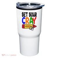 Get Your Cray On Funny Gift Tumbler thumb 0