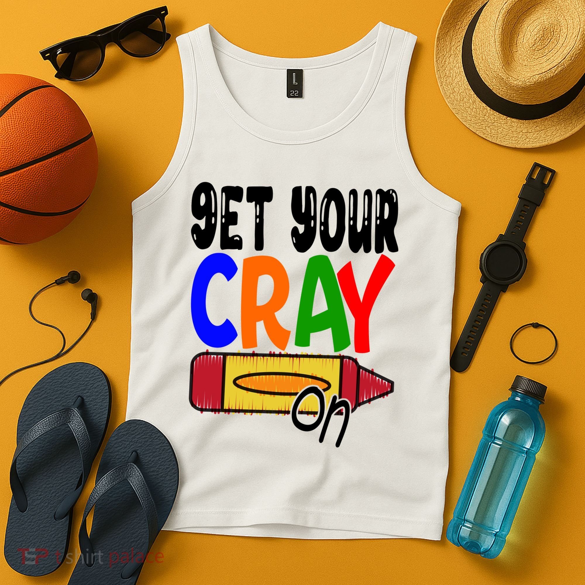 Get Your Cray On Funny Gift Tank Top