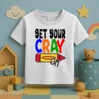 Get Your Cray On Funny Gift Toddler T-Shirt thumb 3