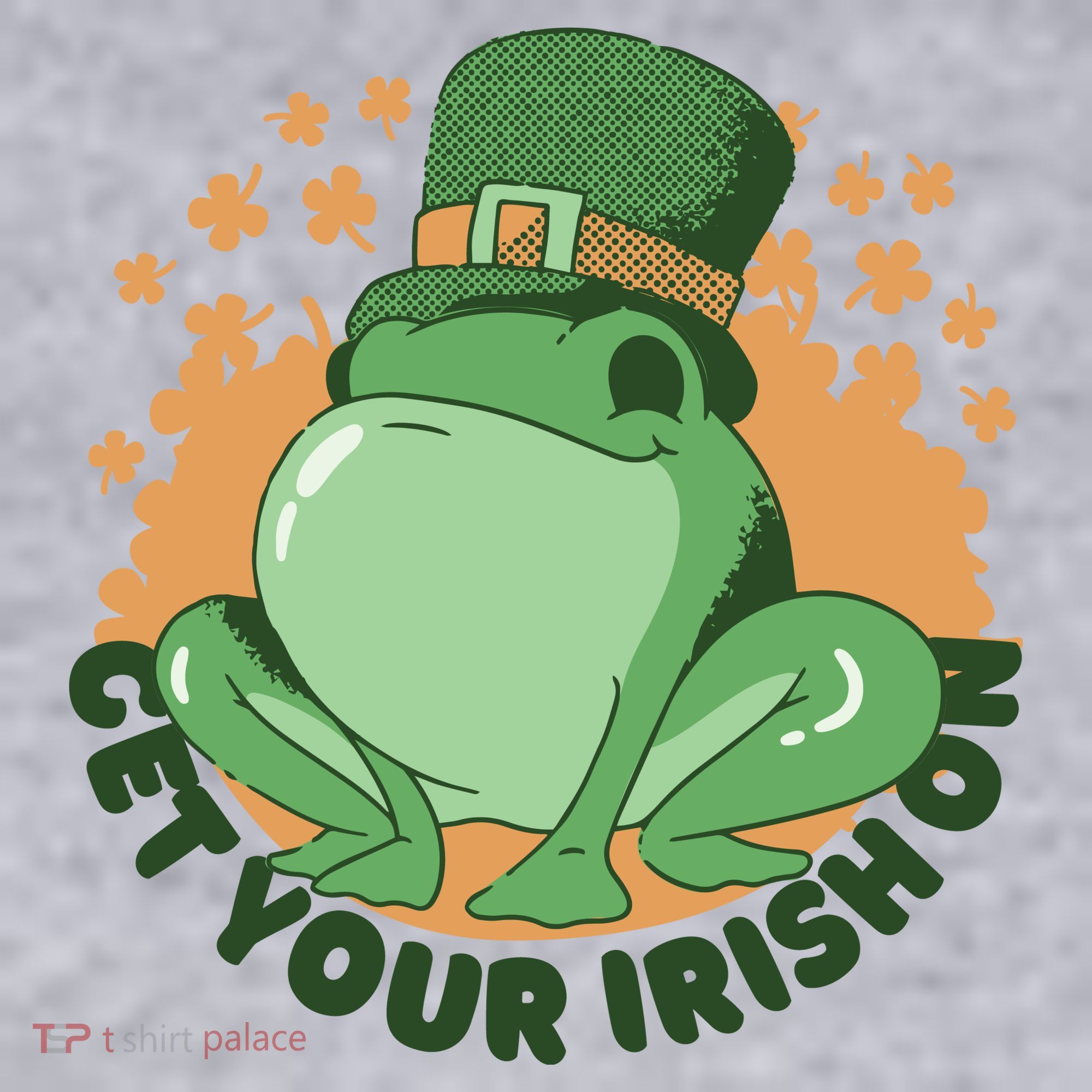 Get Your Irish On St Patricks Day Frog Women's Sweatshirt
