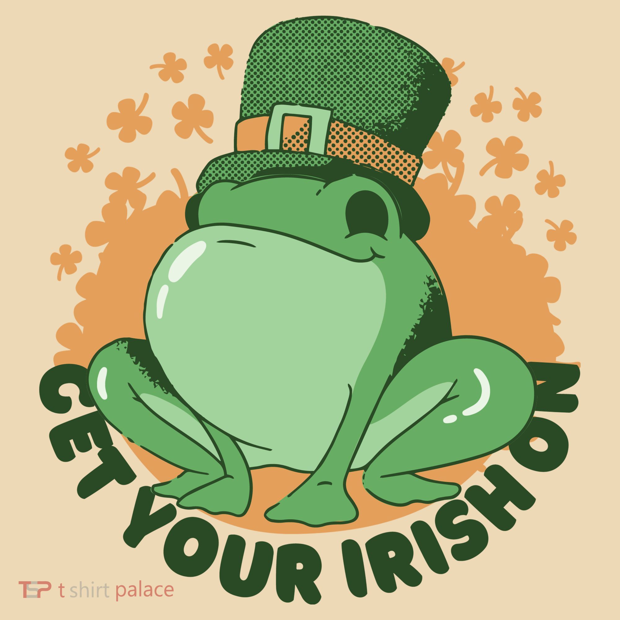 Get Your Irish On St Patricks Day Frog Tote Bag
