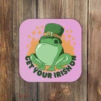 Get Your Irish On St Patricks Day Frog Coaster thumb 0