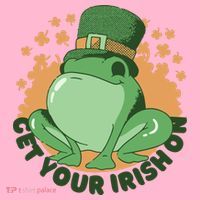 Get Your Irish On St Patricks Day Frog Coaster thumb 2