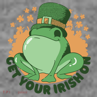 Get Your Irish On St Patricks Day Frog Toddler Hoodie thumb 2