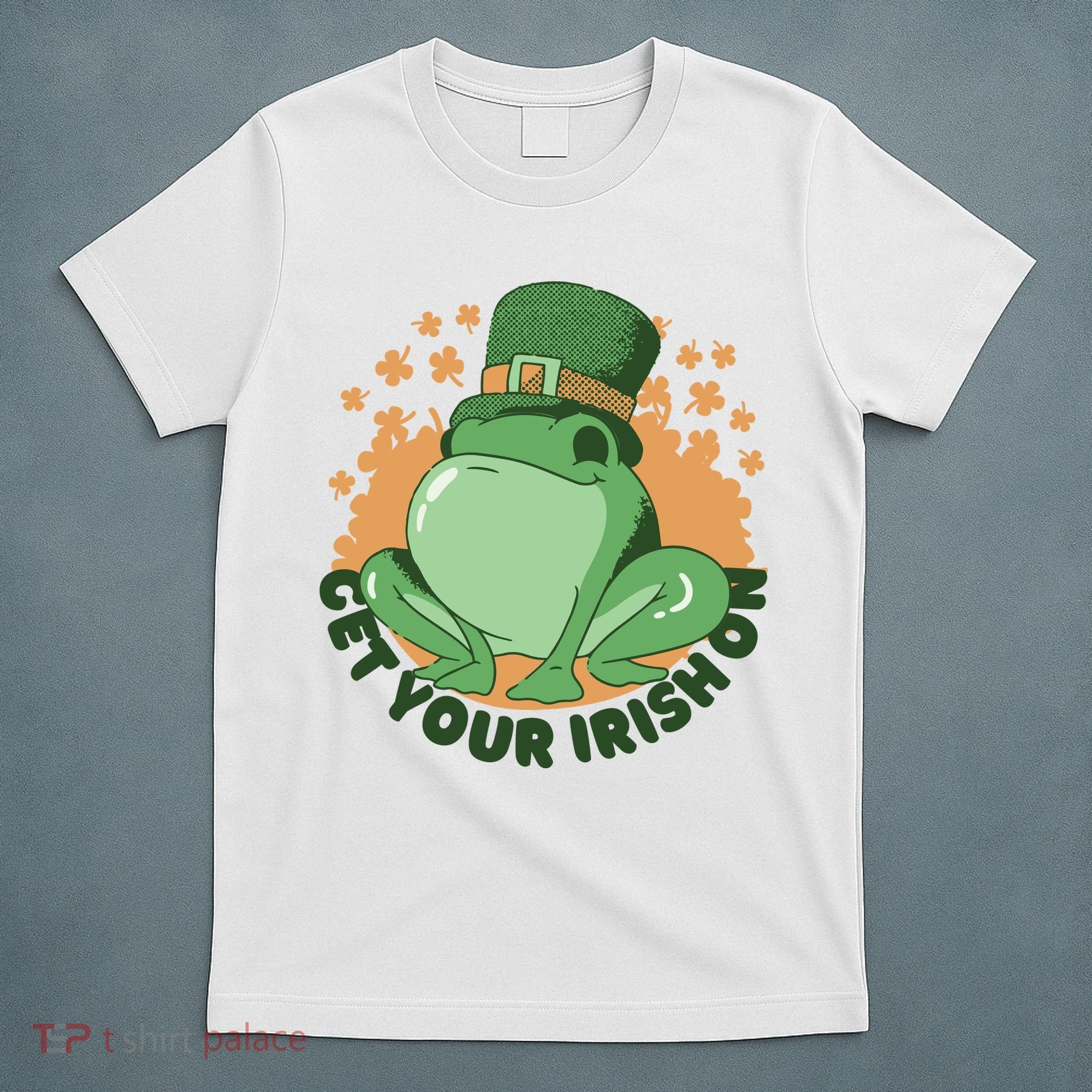 Get Your Irish On St Patricks Day Frog T-Shirt