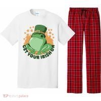 Get Your Irish On St Patricks Day Frog Pajama Set thumb 0