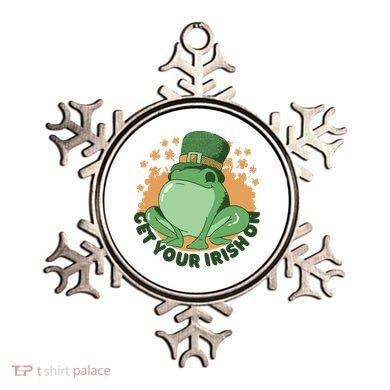 Get Your Irish On St Patricks Day Frog Ornament