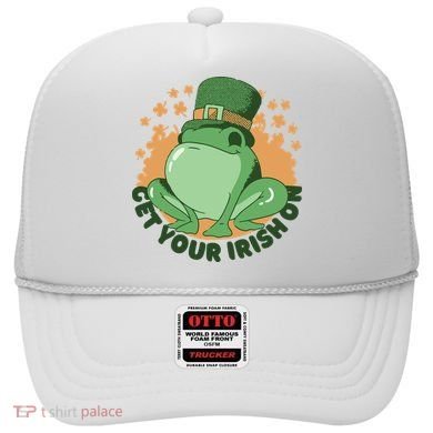 Get Your Irish On St Patricks Day Frog Hat