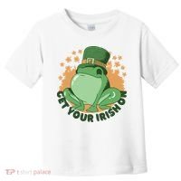 Get Your Irish On St Patricks Day Frog Toddler T-Shirt thumb 0