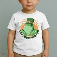 Get Your Irish On St Patricks Day Frog Toddler T-Shirt thumb 2