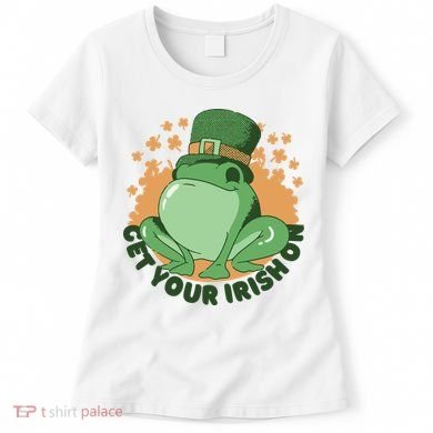 Get Your Irish On St Patricks Day Frog Women's T-Shirt