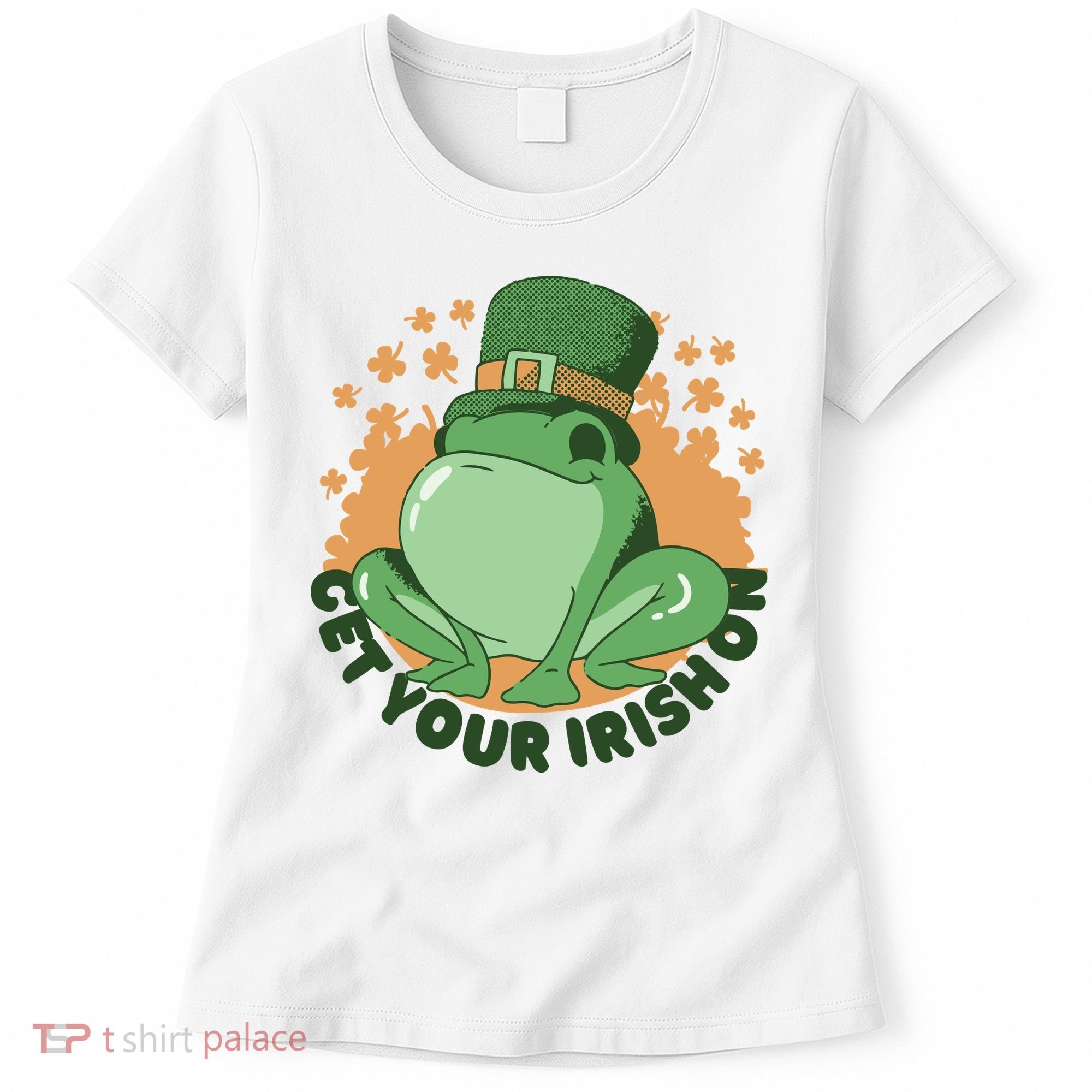 Get Your Irish On St Patricks Day Frog Women's T-Shirt