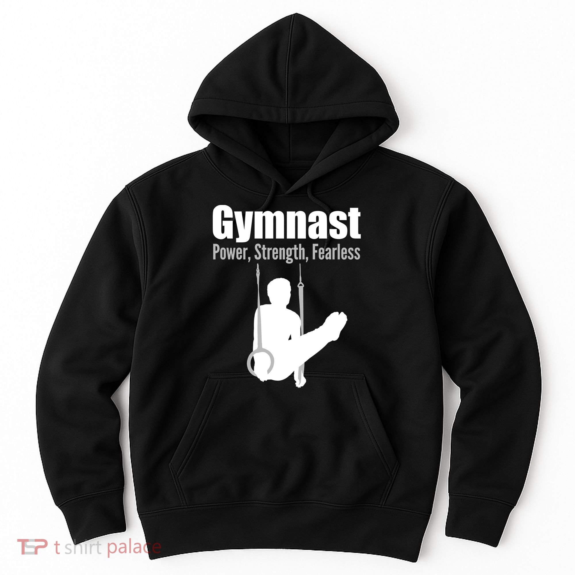 Gymnast Power Strength Fearless Hoodie
